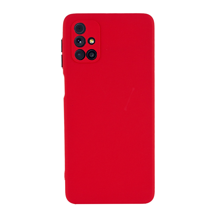 Чехол накладка Goospery TPU Square Full Camera Case для Samsung M31s-2019/M317 Red