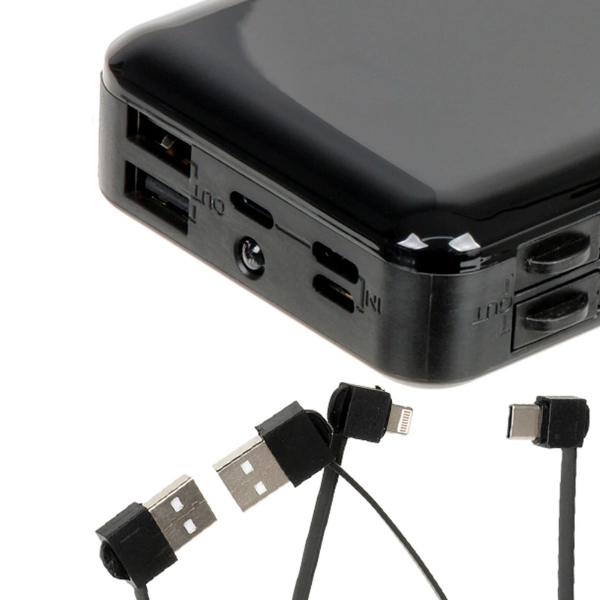 Зовнішній акумулятор XO PR109 (20000mAh) Black