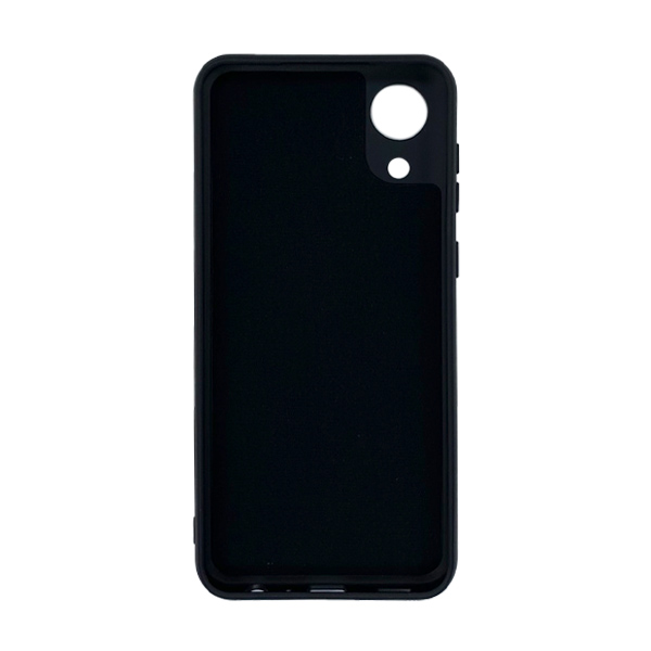 Чехол Original Soft Touch Case for Samsung A03 Core/A032 Black