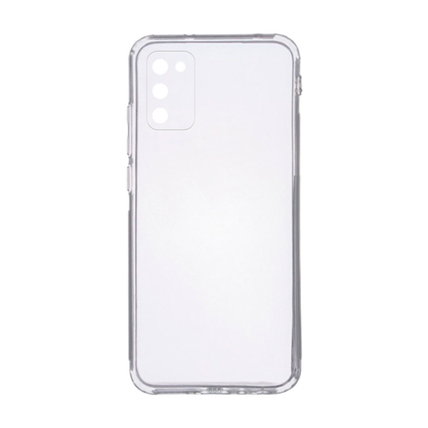 Original Silicon Case Samsung A03s-2021/A037 Clear with Camera Lens