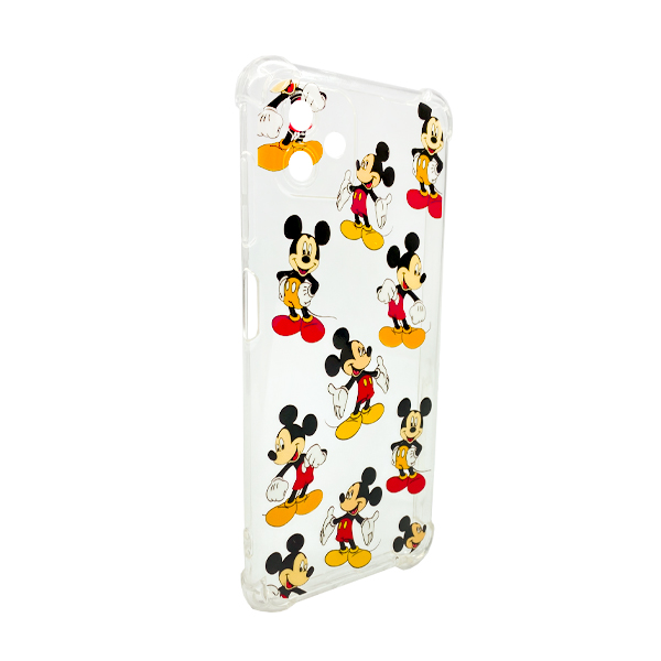 Чехол Wave Animation Case для Samsung A04-2022/A045 Clear Mickey BW with Camera Lens