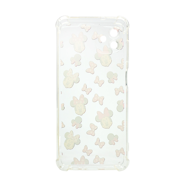 Чехол Wave Animation Case для Samsung A04-2022/A045 Clear Minnie with Camera Lens