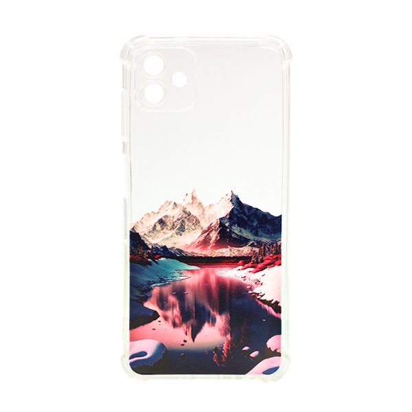 Чохол Wave Above Case для Samsung A04-2022/A045 Clear Rose Vallery with Camera Lens