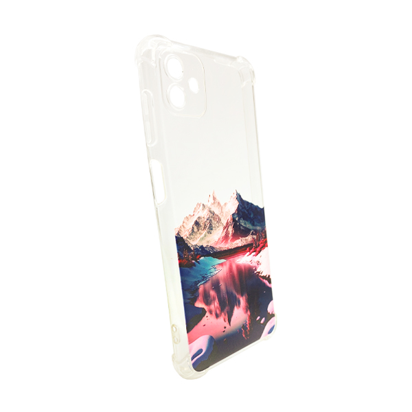 Чехол Wave Above Case для Samsung A04-2022/A045 Clear Rose Vallery with Camera Lens