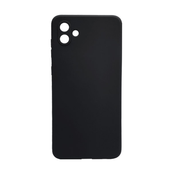 Чехол Original Soft Touch Case for Samsung A04-2022/A045 Black with Camera Lens