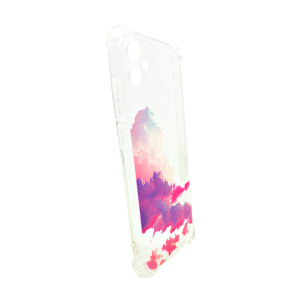 Чохол Wave Above Case для Samsung A04e-2022/A042 Clear Purple Sunrise with Camera Lens