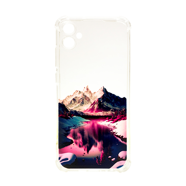 Чехол Wave Above Case для Samsung A04e-2022/A042 Clear Rose Vallery with Camera Lens