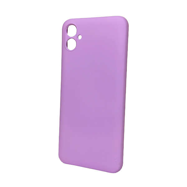 Чехол Original Soft Touch Case for Samsung A04e-2022/A042 Violet with Camera Lens