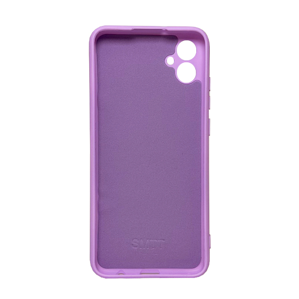 Чехол Original Soft Touch Case for Samsung A04e-2022/A042 Violet with Camera Lens