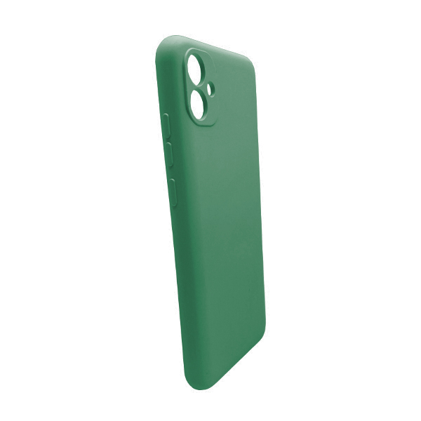 Чохол Original Soft Touch Case for Samsung A04e-2022/A042 Dark Green with Camera Lens