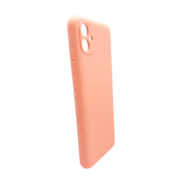 Чохол Original Soft Touch Case for Samsung A04e-2022/A042 Pink with Camera Lens