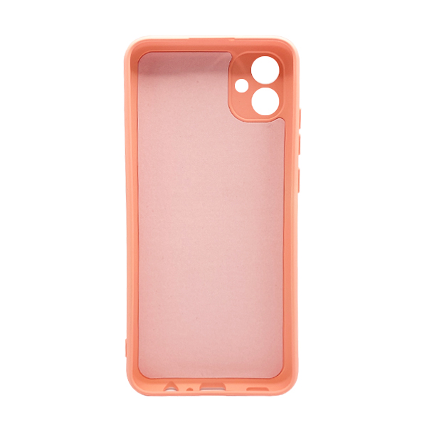 Чохол Original Soft Touch Case for Samsung A04e-2022/A042 Pink with Camera Lens