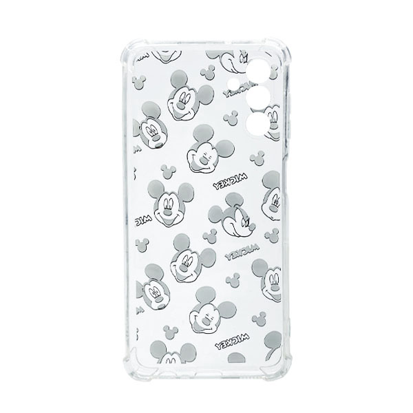 Чехол Wave Animation Case для Samsung A04s-2022/A047 Clear Mickey BW with Camera Lens