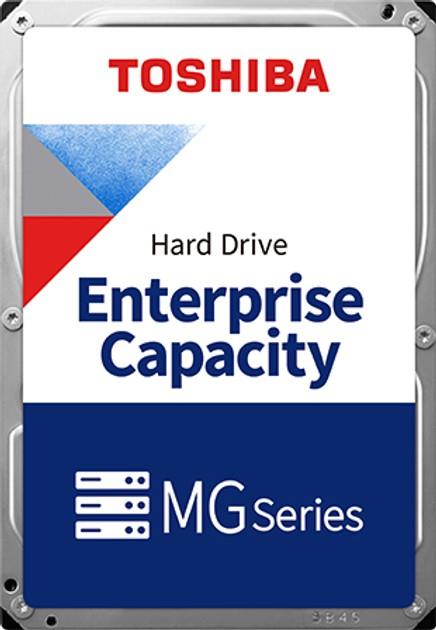 Запам’ятовувальний пристрій на жорстких дисках (HDD) SATA 22TB 7200RPM 6GB/S 512MB MG10AFA22TE TOSHIBA