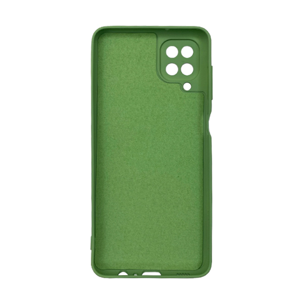 Чохол Original Soft Touch Case for Samsung A12-2021/A125/M12-2021 Green with Camera Lens