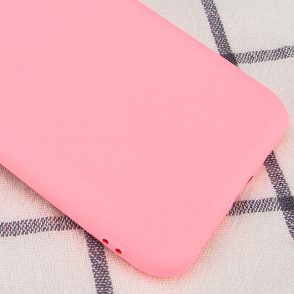 Чохол Original Soft Touch Case for Samsung A12-2021/A125/M12-2021 Pink with Camera Lens