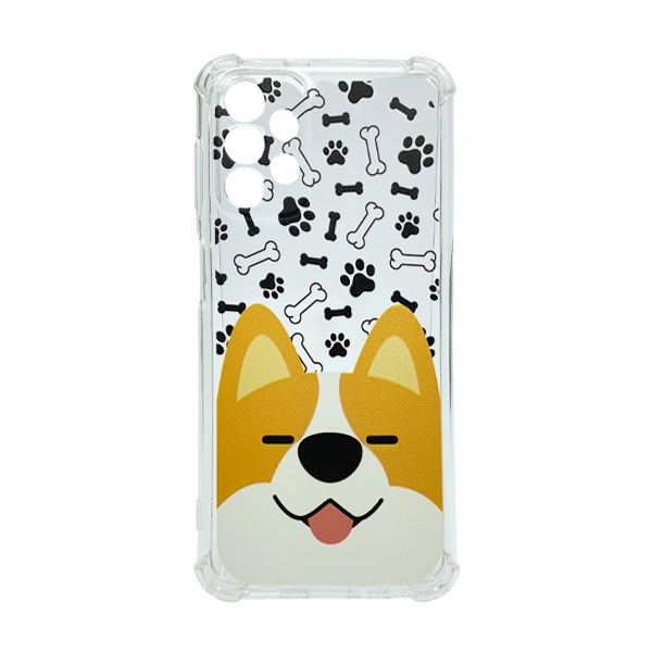 Чохол Wave Cute Case для Samsung A23-2022/A235-2022 Clear Happy Corgi with Camera Lens