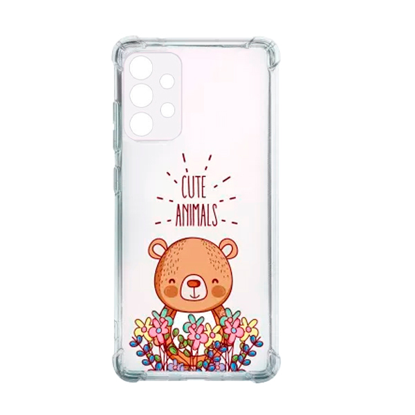 Чохол Wave Cute Case для Samsung A23-2022/A235-2022 Clear Feel Cute with Camera Lens