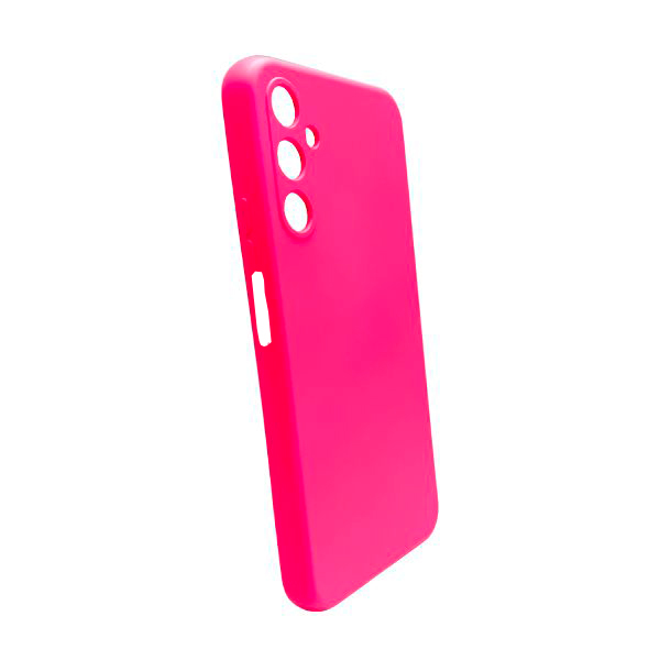 Чехол Original Soft Touch Case for Samsung A24-A245 Ultra Pink with Camera Lens