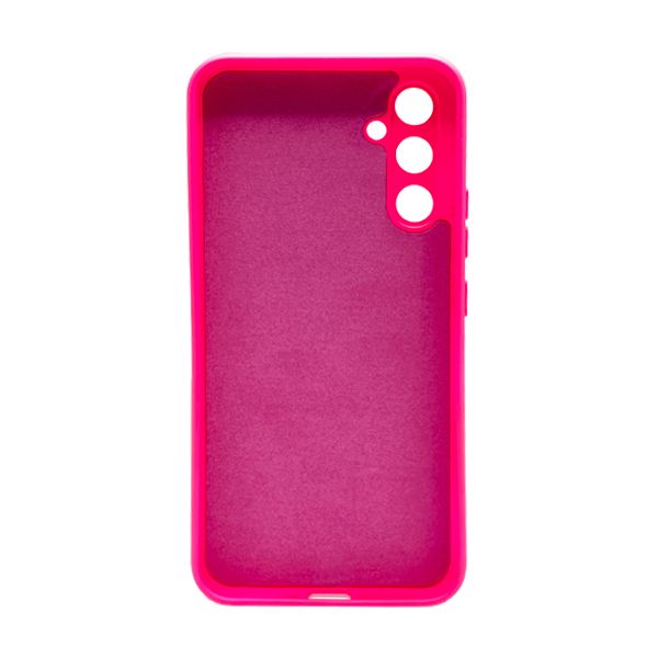 Чехол Original Soft Touch Case for Samsung A24-A245 Ultra Pink with Camera Lens