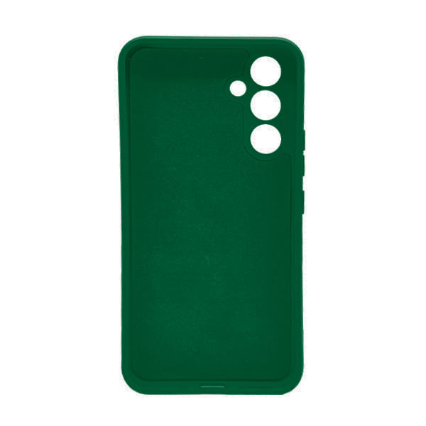 Чехол Original Soft Touch Case for Samsung A24-A245 Dark Green with Camera Lens