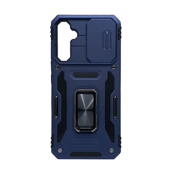 Чохол Armor Camshield Case для Samsung A54-2023/A546 with Ring Dark Blue