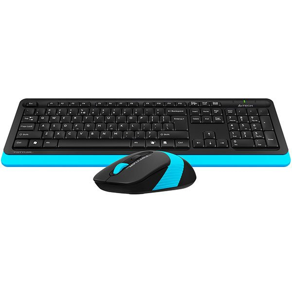 Комплект (клавиатура + мышь) A4Tech Fstyler FG1010 Black/Blue