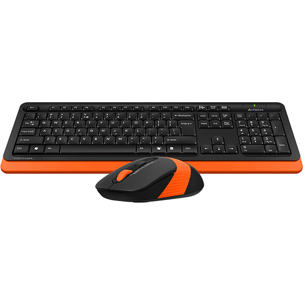 Комплект (клавиатура + мышь) A4Tech Fstyler FG1010 Black/Orange