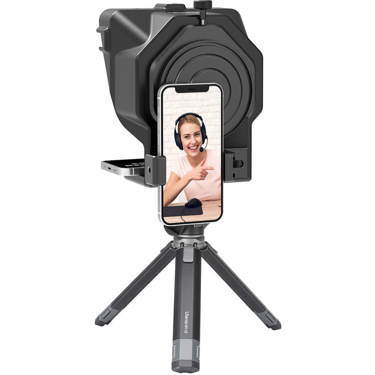 Телесуфлер Ulanzi Vijim Universal Teleprompter for Moible phones and Cameras (UV-2250 PT-15)