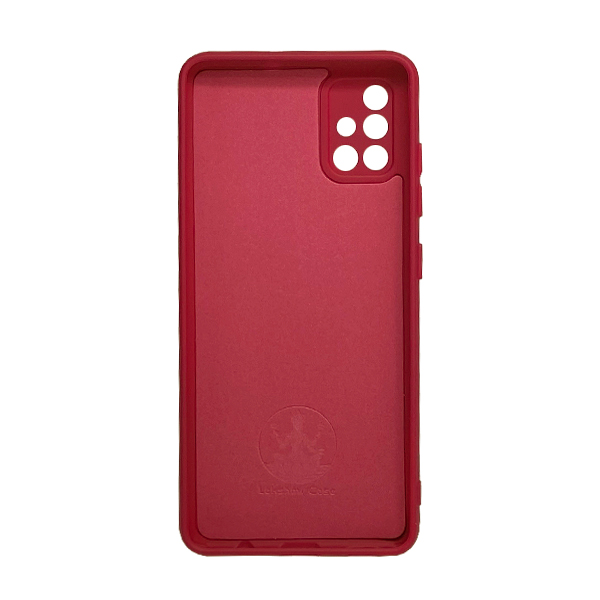 Чохол Original Soft Touch Case for Samsung A51-2020/A515 Marsala with Camera Lens
