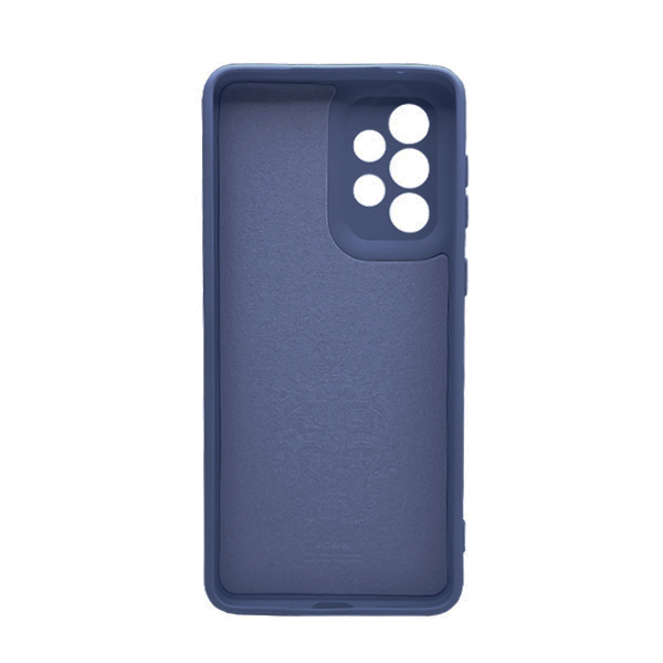 Чохол Original Soft Touch Case for Samsung A53-2022/A536 Dark Blue with Camera Lens