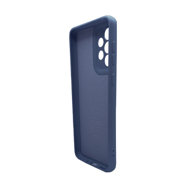 Чохол Original Soft Touch Case for Samsung A53-2022/A536 Dark Blue with Camera Lens