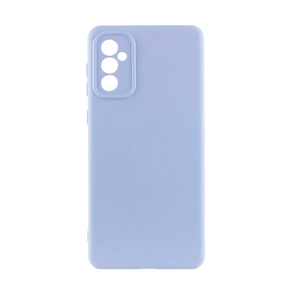 Чехол Original Soft Touch Case for Samsung A55-2024/A556 Light Blue with Camera Lens