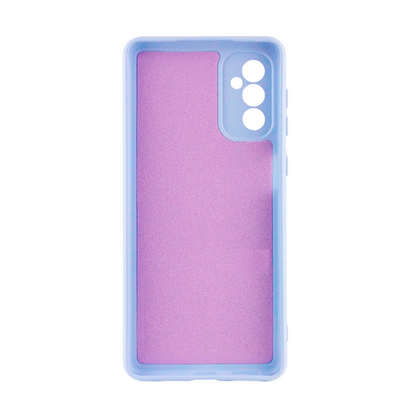 Чехол Original Soft Touch Case for Samsung A55-2024/A556 Light Blue with Camera Lens