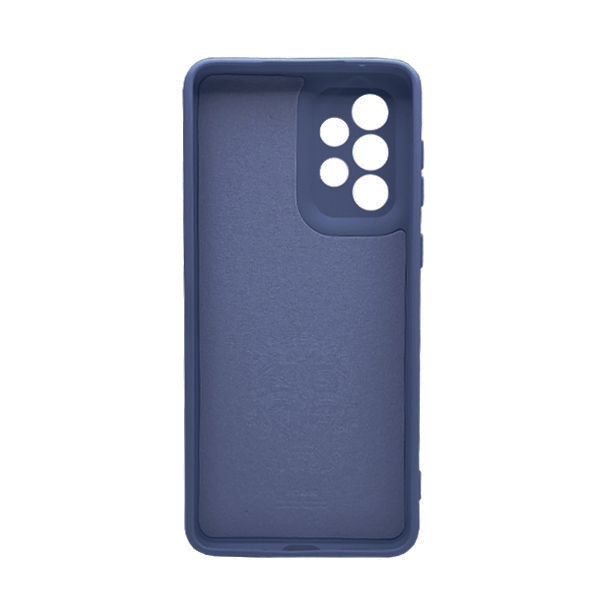 Чохол Original Soft Touch Case for Samsung A73-2022/A736 Dark Blue with Camera Lens