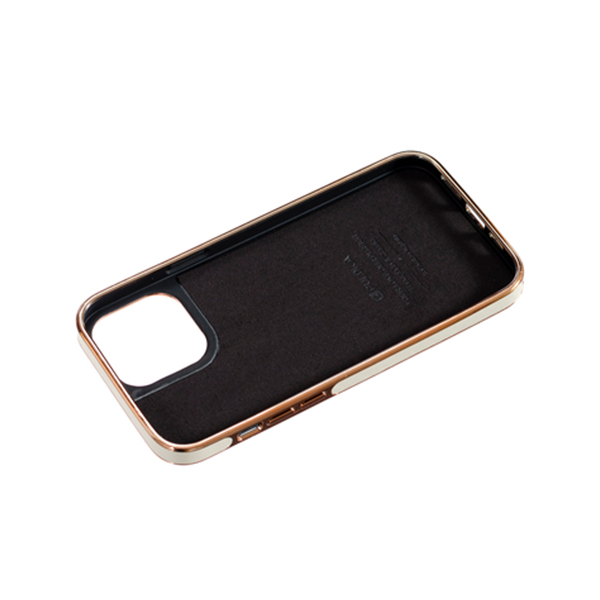 Чехол Puloka Leather Case для iPhone 13/14 White