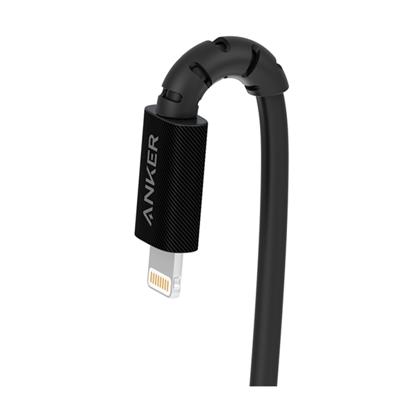 Кабель Anker Powerline USB-C to Lightning Select V3 90cm Black (A8612G11)