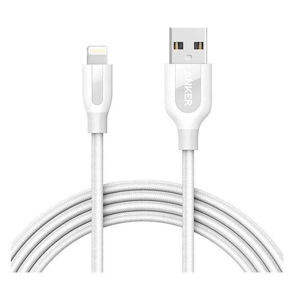 Кабель Anker Powerline+ V2 Lightning 1.8m White