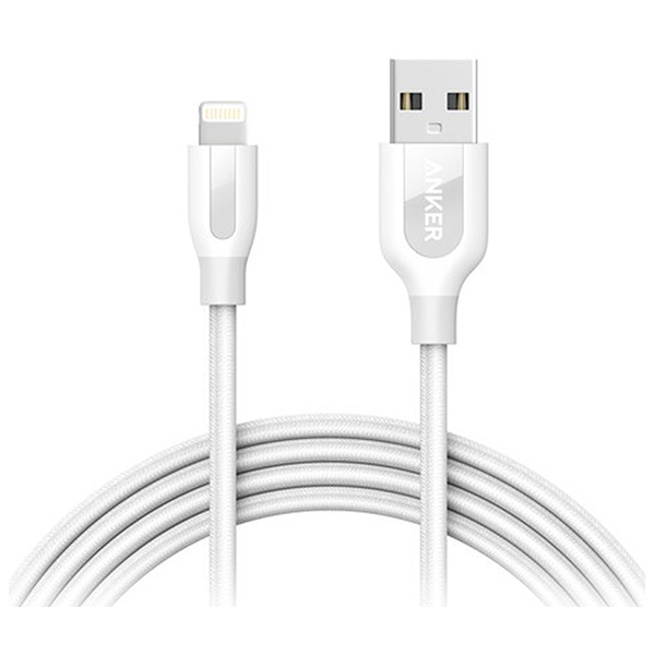 Кабель Anker Powerline+ V3 Lightning 1.8m White