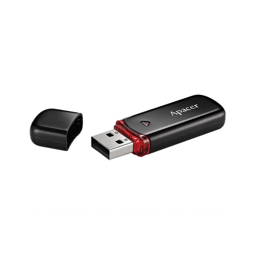 Флешка Apacer 64 GB AH333 Black USB 2.0 (AP64GAH333B-1)