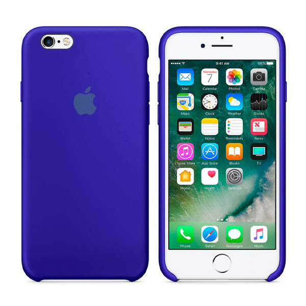 Чехол Soft Touch для Apple iPhone 6/6S Ultra Blue