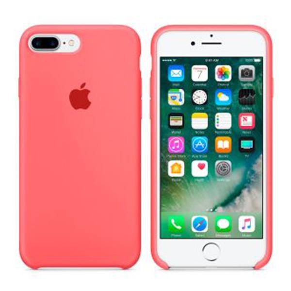 Чехол Soft Touch для Apple iPhone 8 Plus Bright Pink