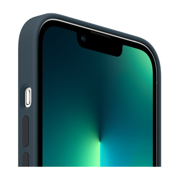 Чохол Apple Silicon Case with MagSafe для Apple iPhone 13 Pro Max Abyss Blue