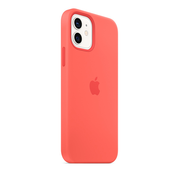Чехол Apple iPhone 12/12 Pro Silicone Case with MagSafe Pink Citrus (MHL03)
