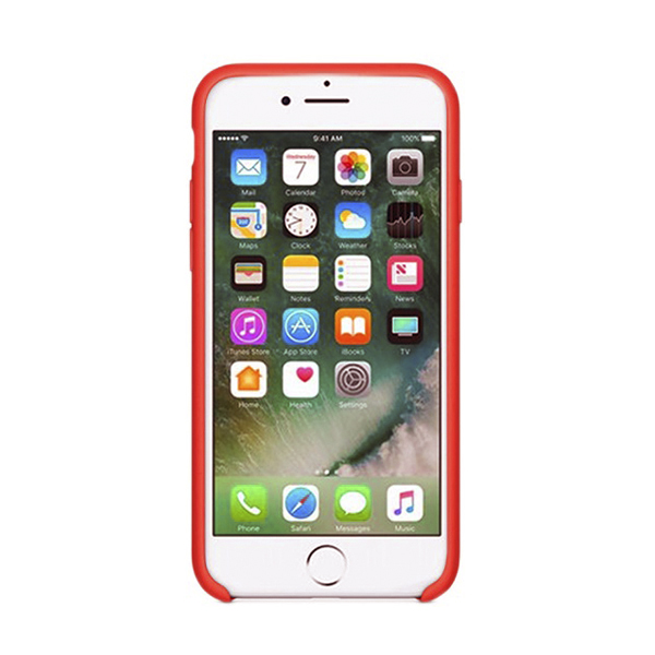 Чехол Soft Touch для Apple iPhone 7/8/SE 2020/SE 2022 Apricot Orange