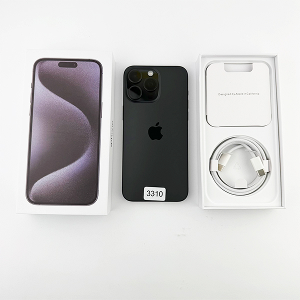 Apple iPhone 15 Pro Max 256GB Black Titanium Б/У №3310 (Стан 9/10)