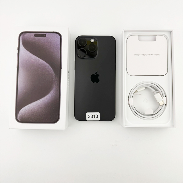 Apple iPhone 15 Pro Max 256GB Black Titanium Б/У №3313 (Стан 9/10)
