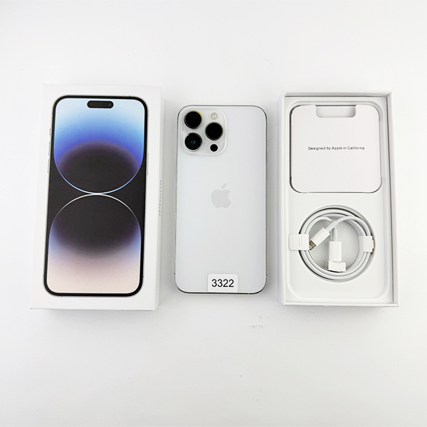 Apple iPhone 14 Pro Max 128GB Silver Б/У №3322 (Стан 8/10)