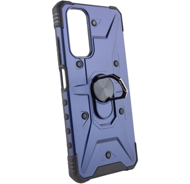 Чохол Armor Case для Xiaomi Redmi Note11/Note11S with Ring Dark Blue