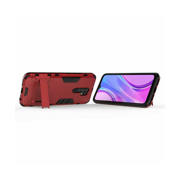 Чехол Armor Case для Xiaomi Redmi 9 Red